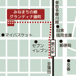 小規模多機能型居宅介護みねまちの郷_略地図