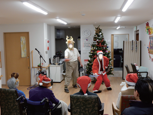 写真で見るみねまちの郷_クリスマス会