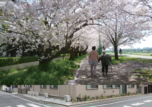 写真で見るみねまちの郷_お花見散歩